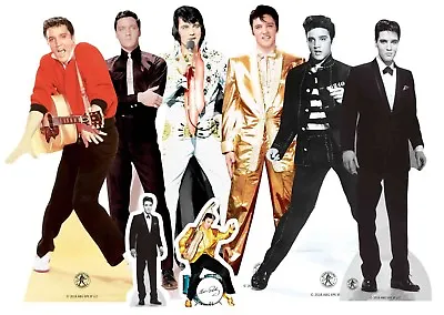 Elvis Table Top Official Cardboard Cutouts Pack Of 8 Party Decorations • $11.09
