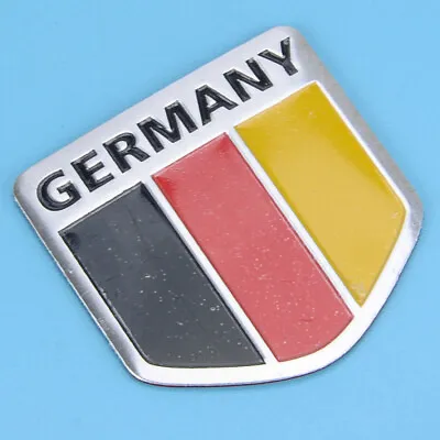 3D Germany German Flag Car Emblem Badge Decal Sticker Fit For Audi BMW VW Opel • $6.69