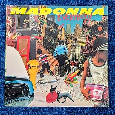 MADONNA SEALED EVERYBODY 12'' VINYL MAXI SINGLE SIRE 1982 LP RECORD First Album • $120