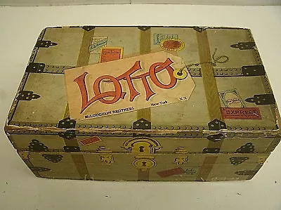 Mcloughlin Bros. LOTTO Game 1890's Bingo Style Game • $49.97