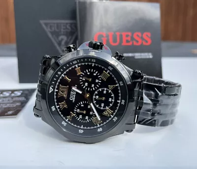 Guess Men’s Watch - Chronograph - Black Dial - W1104G2 • £89