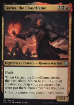 Garna The Bloodflame - Dominaria: #194 Magic: The Gathering NM R11 • $1.39