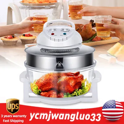 Multifunction Electric Cooker Infrared Turbo Air Fryer Convection Oven Roaster  • $62.70