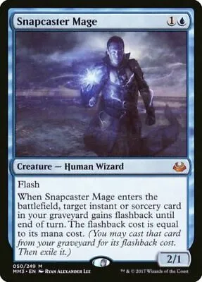 Snapcaster Mage Masters 2017 X1 NM Magic MTG Get 1 Free Bonus Foil Rare • $97.92