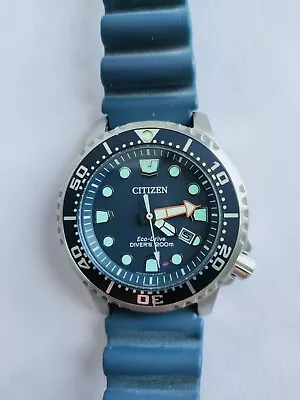 Citizen Eco-Drive Promaster Divers WR200m Men's Watch BN0151-09L • £135