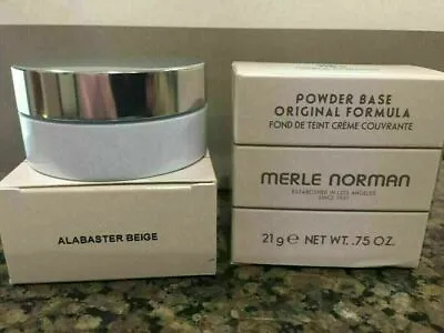 Merle Norman Powder Base....   Shade Is ALABASTER BEIGE  X 1    NEW • $24