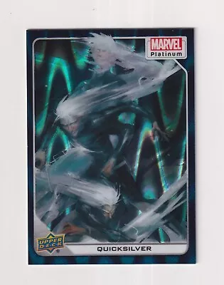 Quicksilver Teal Wave 2023 Marvel Platinum Upper Deck Chase #520/799 X-men L@@k • $0.99