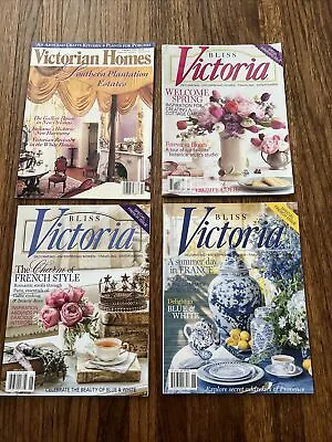 Lot Of 4 1994 2013 2018 2022 Bliss Victoria Victorian Homes Magazine • $20.96