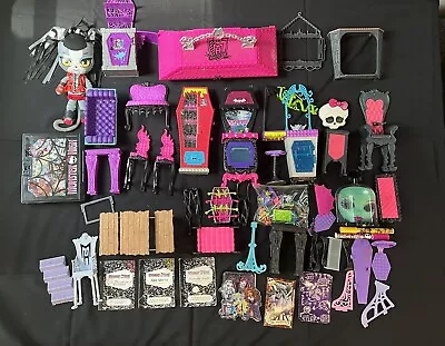 Monster High Furniture And Accessory Lot Used. • $100