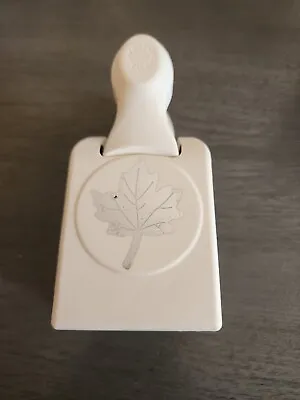 Martha Stewart Large Paper Punch Embossed Maple Leaf Maple Leaf Fall Autumn • $17.90