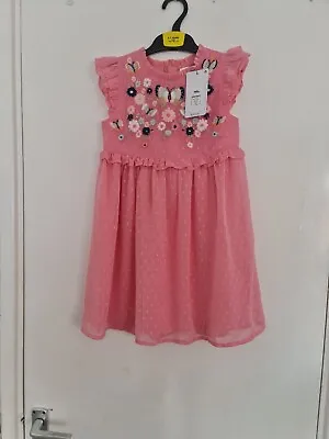 Girl's Marks And Spencer Dress Age 6-7 Years • £14