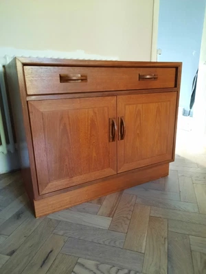 Retro 70s Gplan Teak Sierra Cabinet • £150