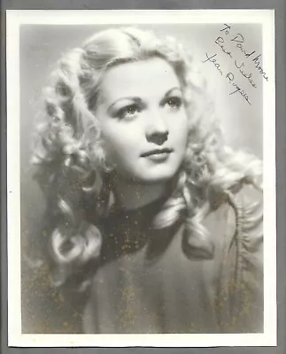 Vintage JEAN ROGERS Autographed Signed 8x10 PHOTO Flash Gordon Movie Star • $79.99