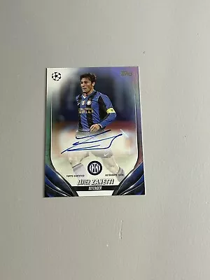 2023-24 Topps UEFA CC Javier Zanetti #A-JZ Auto Inter Milan Argentina Autograph • $5