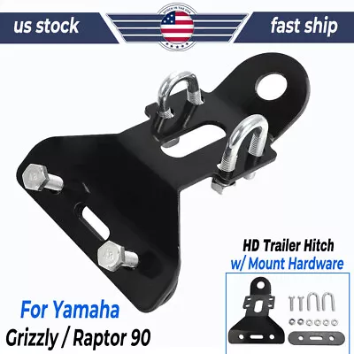 For 2019 - 2024 Yamaha Grizzly 90  Raptor 90 Trailer Tow Hitch W/ Mount Hardware • $39.99