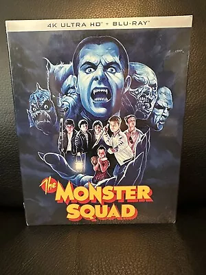 The Monster Squad 4K/Blu-ray With OOP Slipcover - Kino Lorber 3-Disc New/Sealed • $60