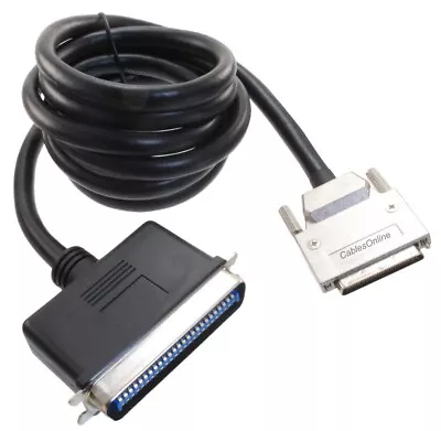 6ft VHDCI 0.8mm 68-Pin Male To Centronics 50-Pin Male SCSI Cable SC-5106 • $39.95