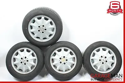 95-99 Mercedes W210 E320 E430 Complete Wheel Tire Rim Set 7.5Jx16H2 2014010602 • $720