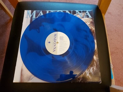 £50 • Buy Original Madonna True Blue Ablum On  Blue Vinyl 