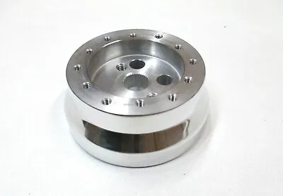 6 Hole .5  Billet Polished Steering Wheel Adapter 69-94 Chevy GM Ididit 70mm BC • $38.94