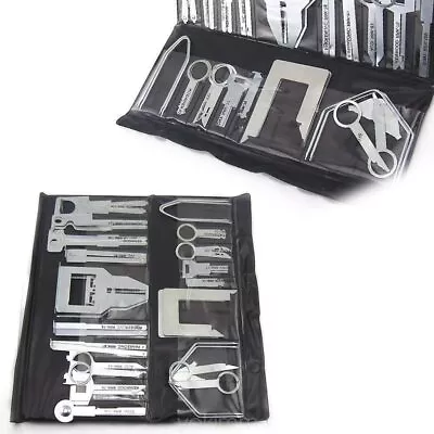 38x Car Stereo Audio CD Player Radio Install Release Removal Repair Tool Kit GB  • £15.95