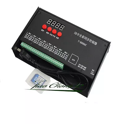 T8000AC 8192 Pixel LED Controller Of Pixel  To WS2811  WS2812B LED Strip • $65.27