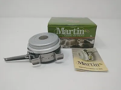 Martin 8E Automatic Performance Fly Reel Zebco 8 ZS247 Black Fishing New In Box • $125