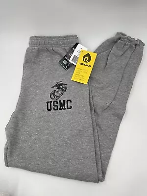 Gray Repel Tech USMC Authentic Marine Marine Corps Sweatpant Joggers • $41.99