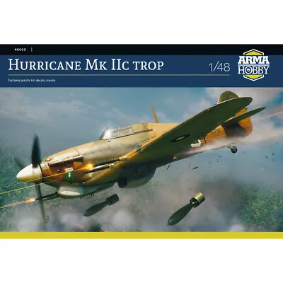 Arma Hobby 40005 Hawker Hurricane Mk.IIc Trop 1:48 Model Kit • £42.95