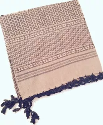 £4.99 • Buy Luxury Arab 50  Shemagh Scarf Men Women Large Palestine Arfat Head Islam Fashion