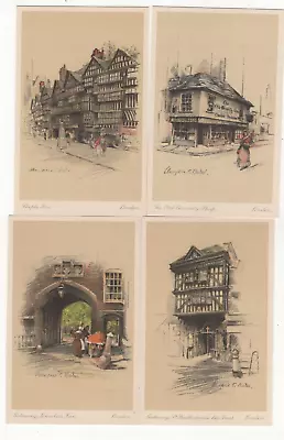 Marjorie Bates Lot Of 32 Vintage Topographical Art Artist Postcards Many London • £10