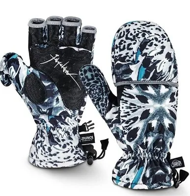 RUNCL Jayclaw Winter Fishing Gloves -4° Artic Foldover Fingerless Mitton Size M • $25.85