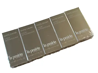 5 X La Prairie White Caviar Creme Extraordinaire 5ml Each Total: 25ml Sealed • $69.99