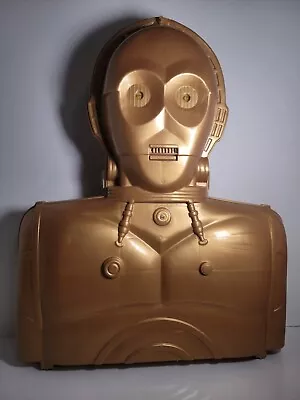 Star Wars C-3PO Talking Action Figure Carrying Case Hasbro 1996 Tested Working. • $40