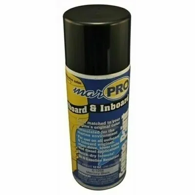 Marpro Boat Marine Inboard & Outboard Phantom Black Mercury Spray Paint 12oz • $14.90