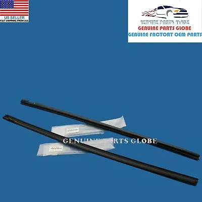 GENUINE OEM 05-10 SCION TC INNER FRONT DOOR WINDOW BELT WEATHERSTRIP SET • $99.95