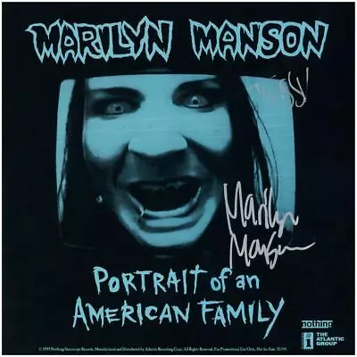 Marilyn Manson 24  X 24  POSTER Portrait Of An American Family Art WALL PRINT • $29.95