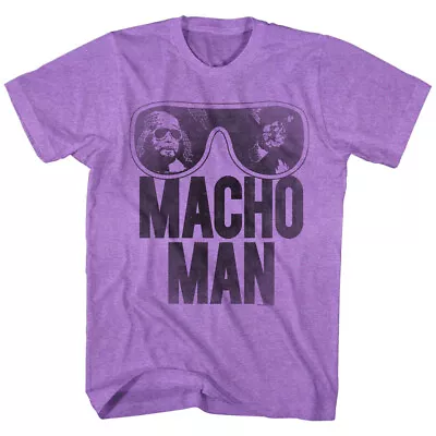 Macho Man Randy Savage Image In Sunglasses Men's T Shirt WWE Wrestling Legend • $25.50