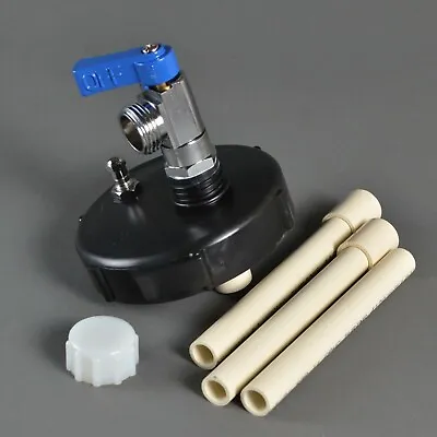 Ball Valve Pressure Kit - Scepter - BLACK Cap For The Scepter Military WATER Can • $53.95