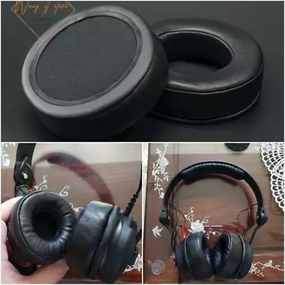 $14.79 • Buy Sheepskin Leather Memory Foam Ear Pads For Sennheiser HD25 HD 25 Series Headsets
