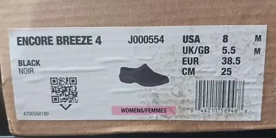Merrell Encore Breeze 4 Women's Black Slip On Shoes (US 8 M/ UK 5.5 M/ EU 39) • $25