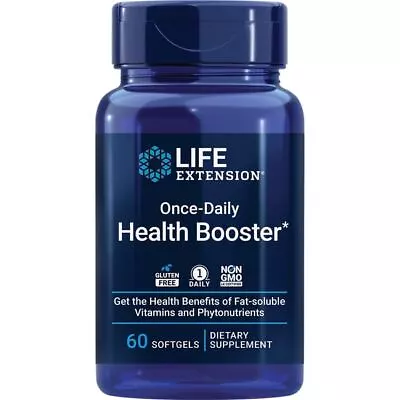 Life Extension Once-Daily Health Booster 60 Sgels • $45