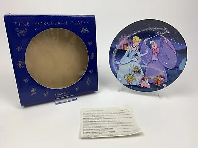 Kenleys LTD Fine Porcelain Disney Collectors Plate - Cinderella Boxed • £29.99