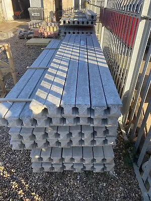 £20 • Buy 4x4 Concrete Slotted Fence Posts 9ft