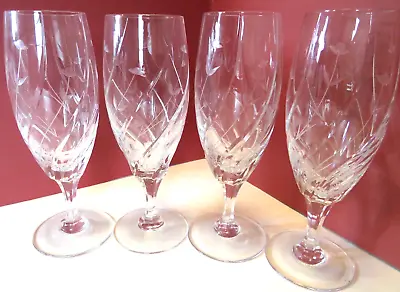 Set-4 Mikasa English Garden Swirls Flowers Iced Tea Glasses 8.5  EUC! • $142.95