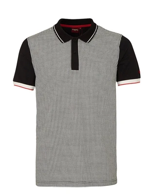 £15.99 • Buy Merc London Dogtooth Polo Shirt 2xl