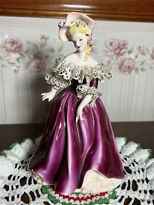 Vintage Pasadena Florence Ceramics Figurine Musette READ • $29.99