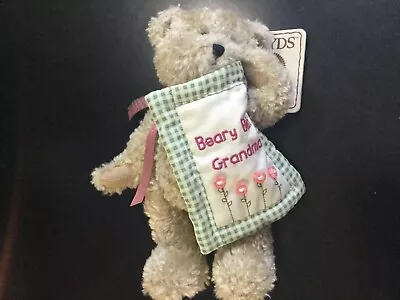 Boyd Bear-The Head Bean Collection. Bears Best Grandma Message 8” Bear • $8.99