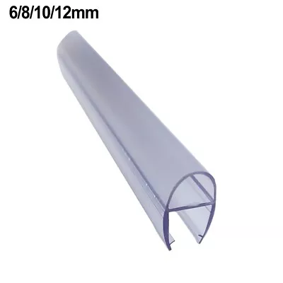 Fit Your Shower Door Perfectly With 1m Waterproof D Shaped Bubble Strip • £8.17