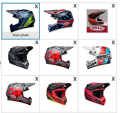 Bell MX-9 MIPS Off-Road Motorcycle Helmet • $99